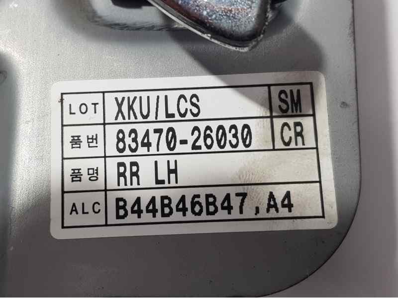 Recambio de elevalunas trasero izquierdo para hyundai santa fe (sm) 2.0 gls crdi 4x4 referencia OEM IAM 8347026030  2 PINS