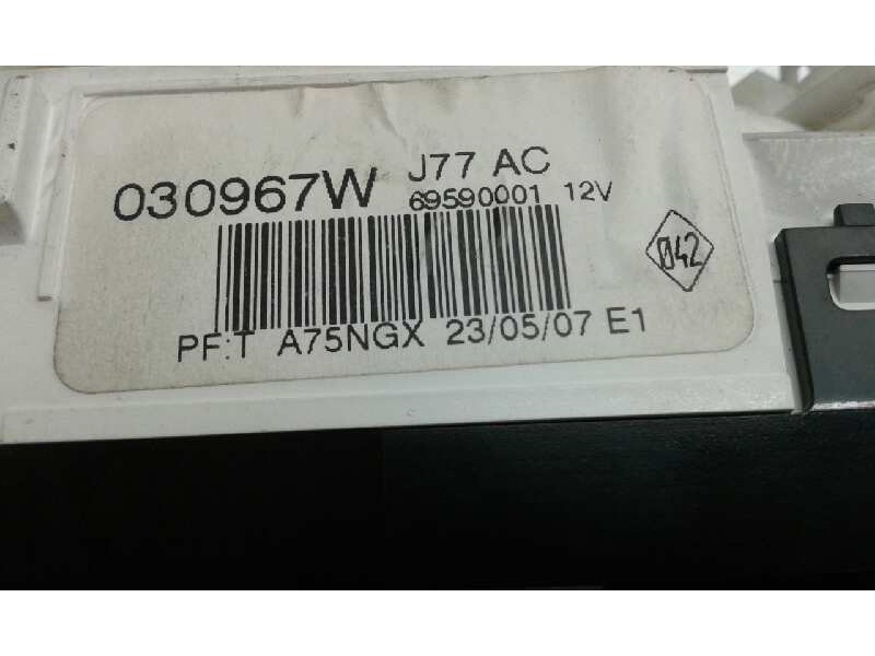 Recambio de mando climatizador para renault clio iii 1.5 dci diesel referencia OEM IAM 69590001 1000002356050 69590001