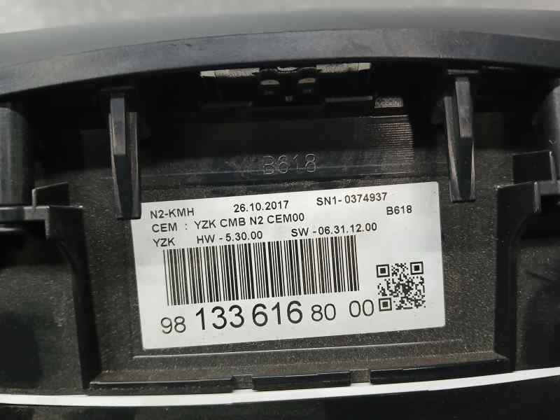 Recambio de cuadro instrumentos para citroën c3 feel referencia OEM IAM 9813361680 SN10374937 