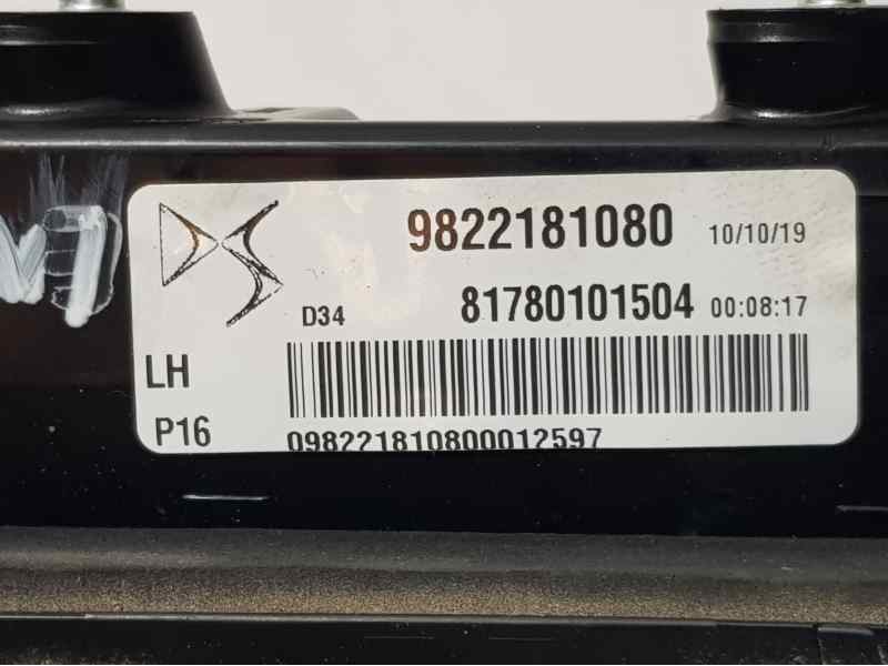 Recambio de piloto trasero izquierdo para ds 3 crossback performance line referencia OEM IAM 9822181080 81780101504 INTERIOR