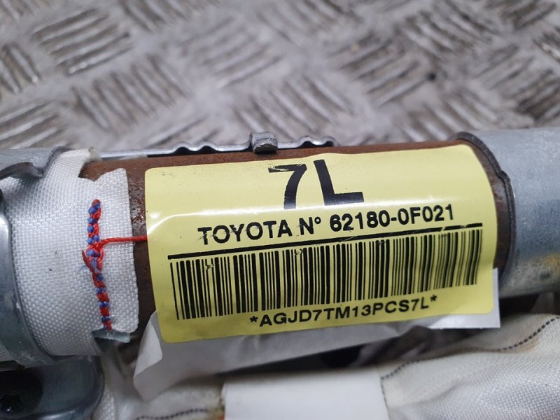 Recambio de airbag cortina delantero izquierdo para toyota verso active referencia OEM IAM 621800F021  