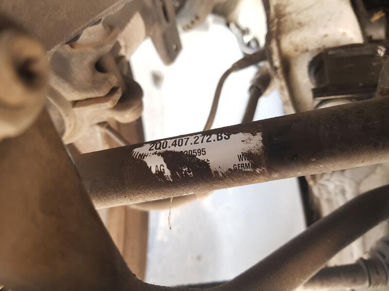 Recambio de transmision delantera derecha para skoda kamiq (nw4) 1.0 tsi referencia OEM IAM 2Q0407272BS  