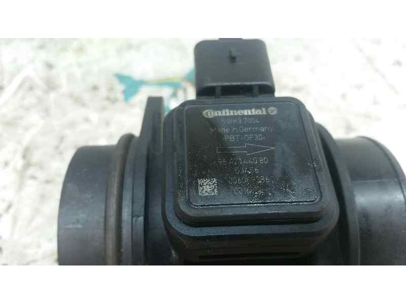 Recambio de caudalimetro para ford fiesta (cb1) 1.4 tdci cat referencia OEM IAM 5WK97004 9647144080 CONTINENTAL