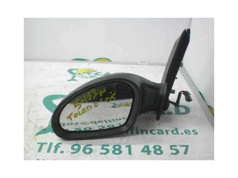 Recambio de retrovisor izquierdo para seat toledo (5p2) 1.9 tdi referencia OEM IAM   ELECTRICO