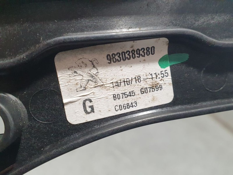 Recambio de elevalunas delantero izquierdo para peugeot 3008 gt line referencia OEM IAM 9830389380  ELECTRICO 6 PINS
