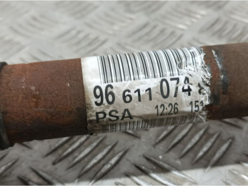 Recambio de transmision delantera derecha para citroën c4 lim. exclusive referencia OEM IAM 9661107480  