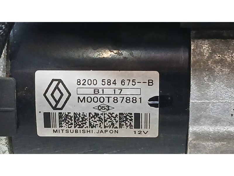 Recambio de motor arranque para nissan nv200 furgoneta 1.5 dci 85 (m20, m20m) referencia OEM IAM 8200584675B MITSUBISHI M000T878