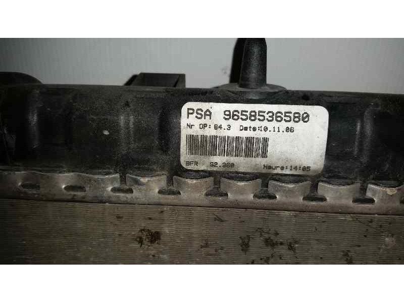 Recambio de radiador agua para citroën c4 berlina collection referencia OEM IAM 9658536580  