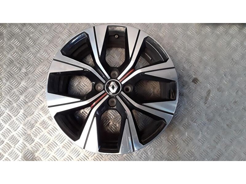 Recambio de llanta aluminio para renault clio v (b7_) tce 90 (b7mt) referencia OEM IAM 6.5X16 4 TORN ET37 ALUMINIO ROZADA