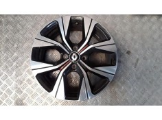 Recambio de llanta aluminio para renault clio v (b7_) tce 90 (b7mt) referencia OEM IAM 6.5X16 4 TORN ET37 ALUMINIO ROZADA