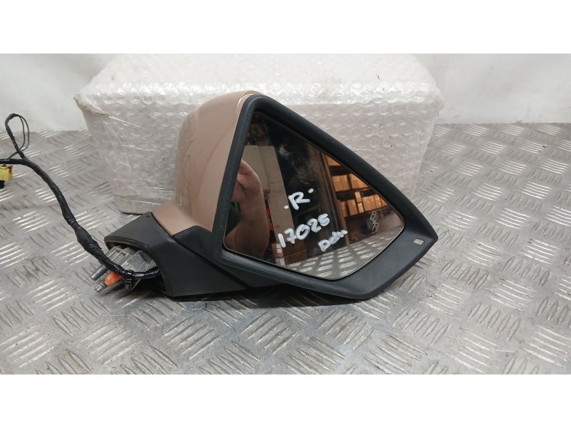 Recambio de retrovisor derecho para seat arona (kj7, kjp) 1.0 tsi referencia OEM IAM 6F1857508AC ELECTRICO ABATIBLE 8 Y 2 CABLES