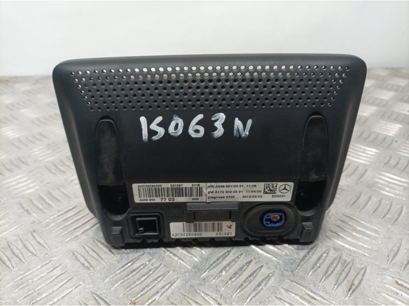 Recambio de sistema navegacion gps para mercedes-benz clase b (w246) b 180 cdi be (246.200) referencia OEM IAM A2469010001 A2C32