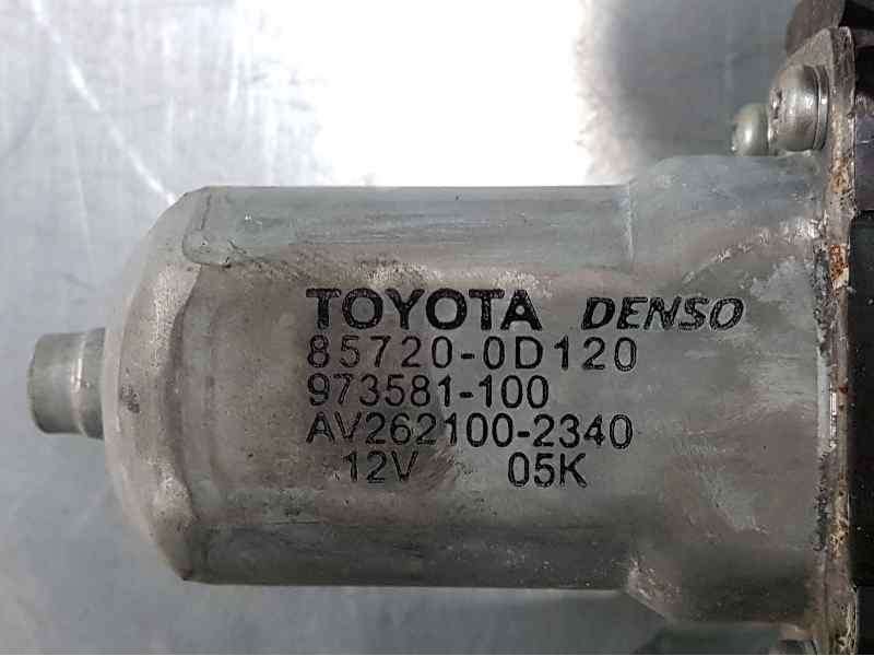 Recambio de elevalunas trasero derecho para toyota auris luna referencia OEM IAM 857200D120 973581100 ELECTRICO 6 PINS
