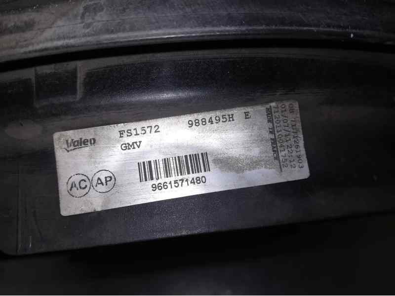 Recambio de electroventilador para citroën c4 picasso exclusive referencia OEM IAM 9661571480 988495H VALEO
