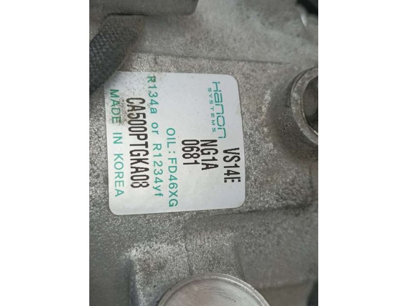 Recambio de compresor aire acondicionado para kia cee´d drive referencia OEM IAM CA500PTGKA08 VS14E HANON