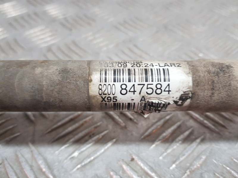 Recambio de transmision delantera izquierda para renault grand scénic iii (jz0/1_) 1.5 dci referencia OEM IAM 8200847584  