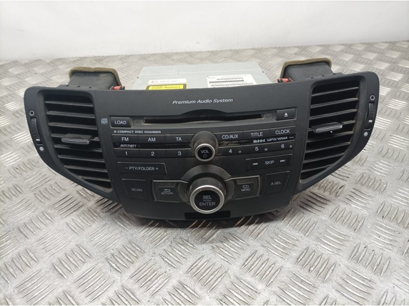 Recambio de sistema audio / radio cd para honda accord berlina (cu) luxury referencia OEM IAM 39100TL0G311M1 CQEH1870AJ MATSUSHI