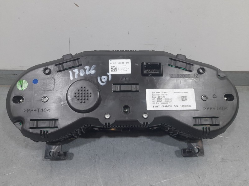 Recambio de cuadro instrumentos para ford c-max ii (dxa/cb7, dxa/ceu) 1.6 tdci referencia OEM IAM BM5T10849CU  