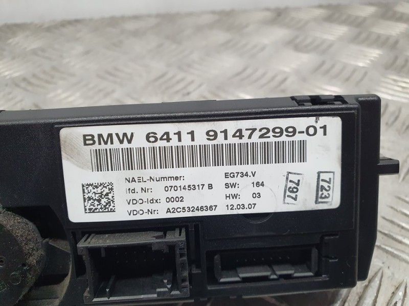 Recambio de mando climatizador para bmw serie 1 berlina (e81/e87) 116i referencia OEM IAM 914729901 A2C53246367 