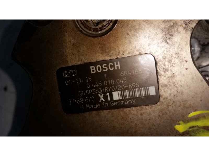 Recambio de bomba alta presion para bmw serie 3 berlina (e46) 2.0 16v diesel cat referencia OEM IAM 0445010045 7788670 BOSCH