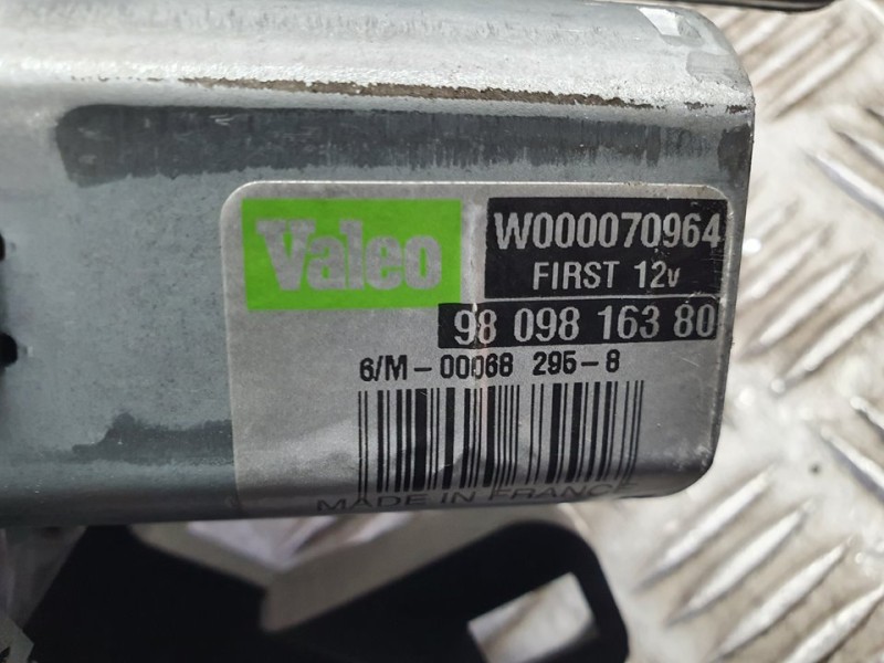 Recambio de motor limpia trasero para citroën jumpy spacetourer business xl referencia OEM IAM 9809816380 W000070964 VALEO IZQUI