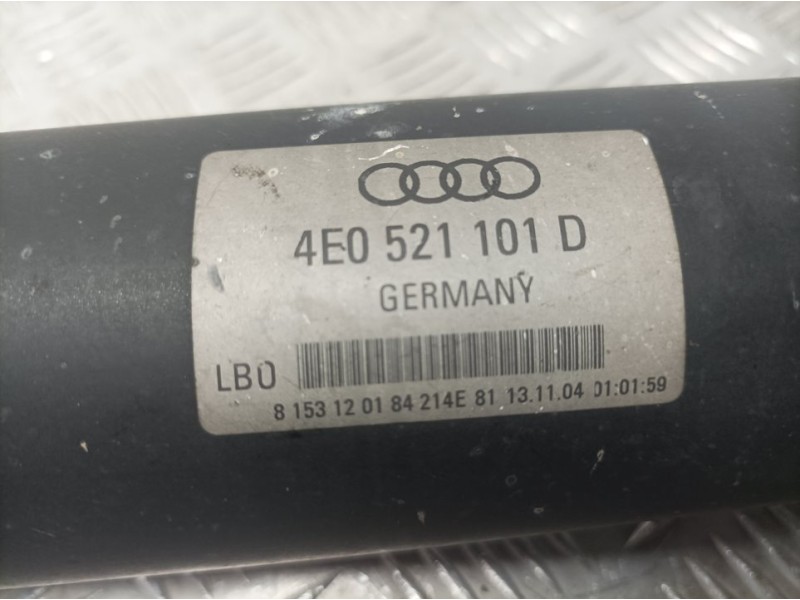 Recambio de transmision central para audi a8 (4e2) 3.0 tdi quattro referencia OEM IAM 4E0521101D  