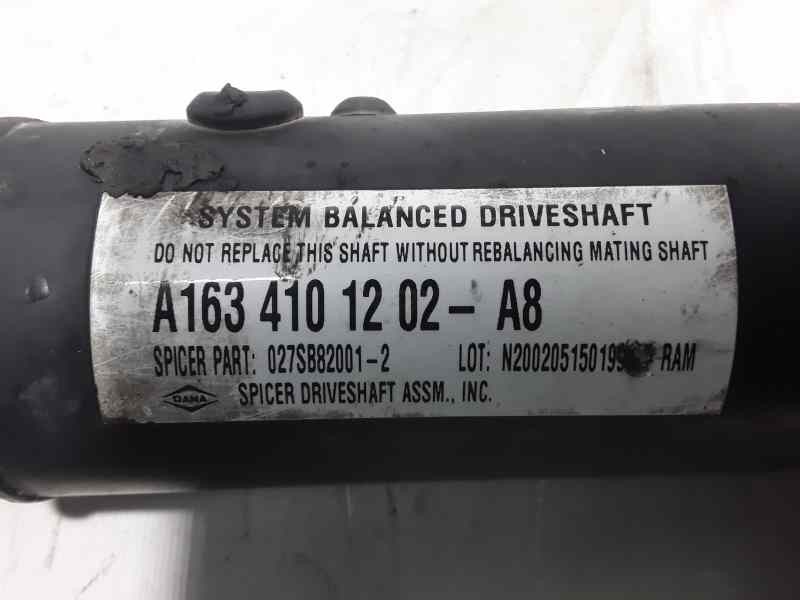 Recambio de transmision central para mercedes-benz clase m (w163) 270 cdi (163.113) referencia OEM IAM A1634101202A8  TRASERA