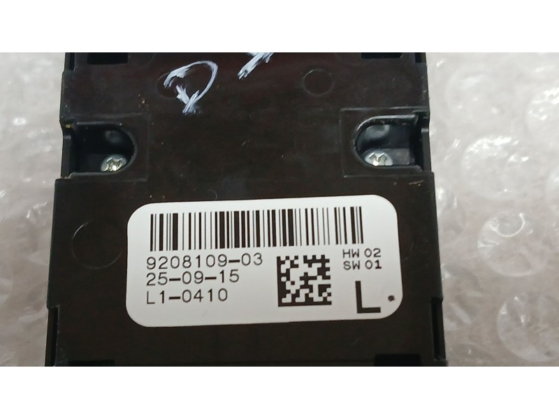Recambio de mando elevalunas delantero izquierdo para bmw 1 (f20) 116 d referencia OEM IAM 61319208109 C/MANDO RETROVISOR 