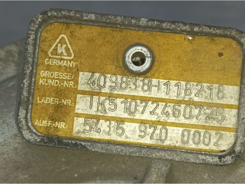 Recambio de turbocompresor para renault kangoo (f/kc0) express confort referencia OEM IAM 409838H118218 54359700002 KKK