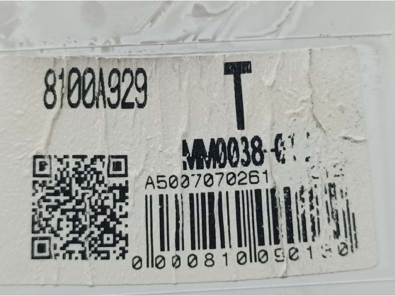 Recambio de cuadro instrumentos para mitsubishi colt berlina 5 (z30a) 1.3 atlantis referencia OEM IAM 8100A929 MM00380 