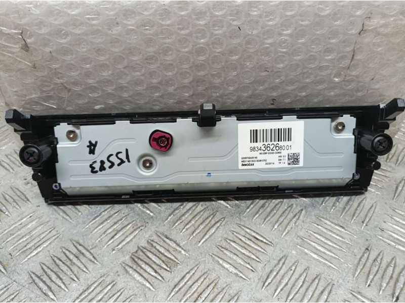 Recambio de pantalla multifuncion para peugeot 308 allure referencia OEM IAM 9834362680 GD0970SA00140 INNOLUX