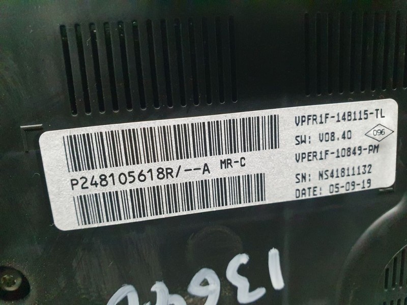 Recambio de cuadro instrumentos para renault megane iv berlina 5p limited referencia OEM IAM 248105618R NS41811132 