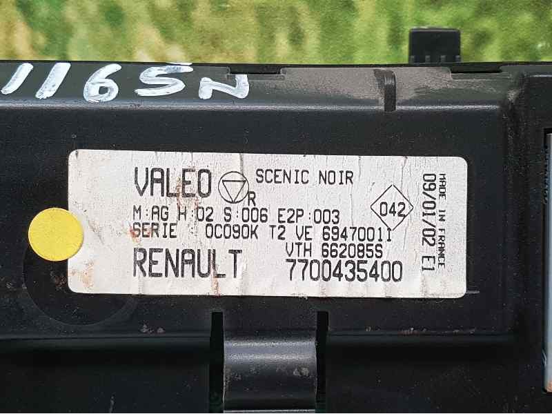 Recambio de mando climatizador para renault scenic rx4 (ja0) 1.9 dci referencia OEM IAM 7700435400  VALEO