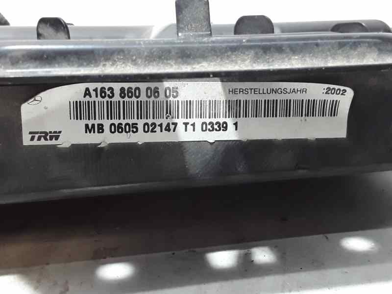 Recambio de airbag lateral derecho para mercedes-benz clase m (w163) 270 cdi (163.113) referencia OEM IAM A1638600605 MB06050214