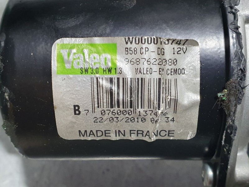 Recambio de motor limpia delantero para citroën c4 picasso avatar referencia OEM IAM 9687622080 W000013747 VALEO LADO DERECHO