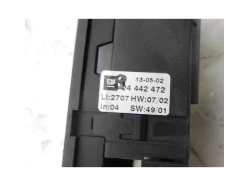 Recambio de mando climatizador para opel astra g berlina club referencia OEM IAM 24442472  