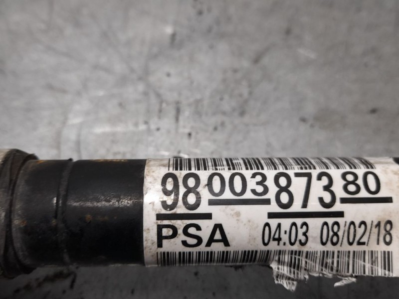 Recambio de transmision delantera izquierda para peugeot 2008 (--.2013) allure referencia OEM IAM 98000387380  