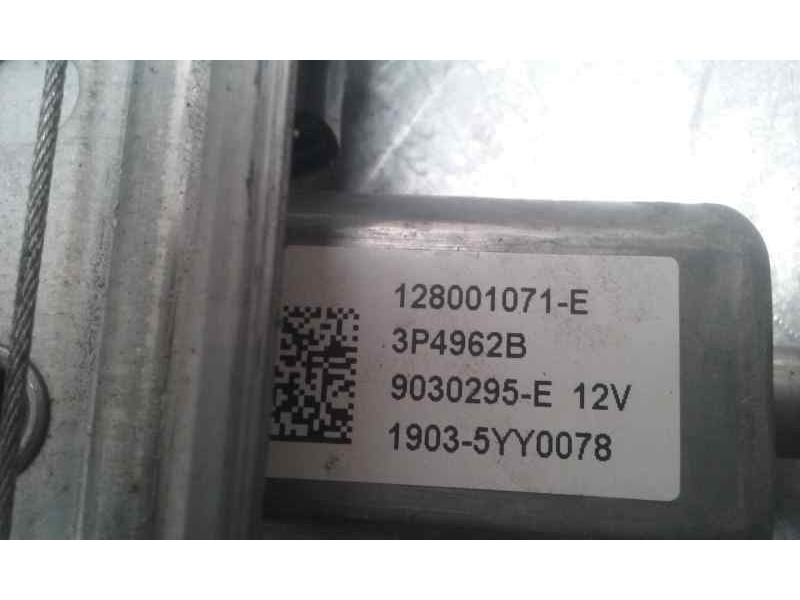 Recambio de elevalunas delantero derecho para dacia dokker ambiance referencia OEM IAM 128001071E 2 PINS ELECTRICO