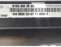 Recambio de airbag lateral trasero derecho para mercedes-benz clase m (w163) 270 cdi (163.113) referencia OEM IAM A1638600605  