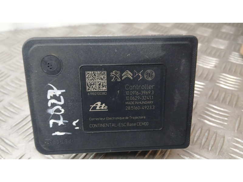 Recambio de abs para peugeot 208 ii (ub_, up_, uw_, uj_) 1.2 puretech 100 referencia OEM IAM 9835128680 ATE 10022019094