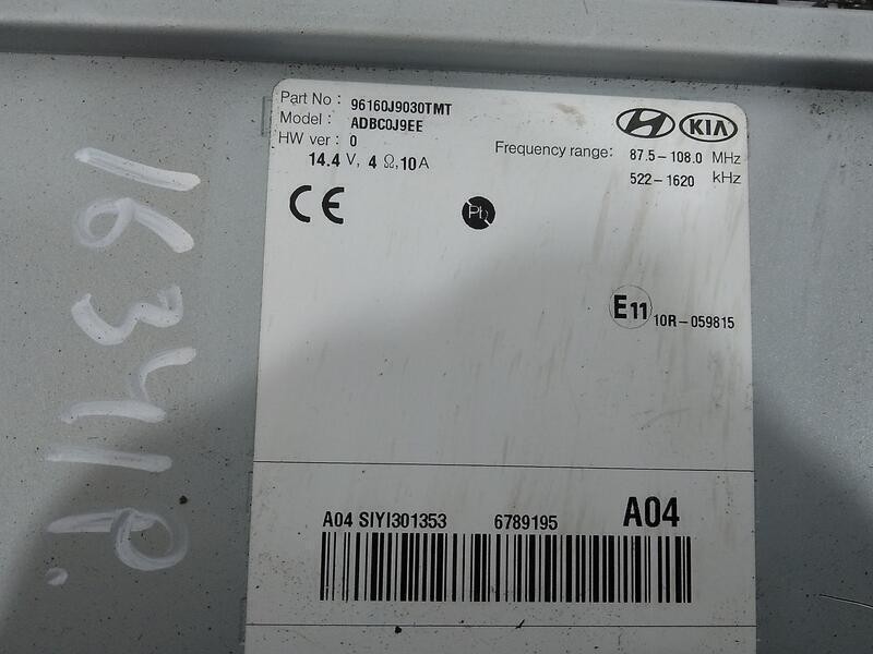 Recambio de sistema navegacion gps para hyundai kona klass referencia OEM IAM 96160j9030tmt 10r059815 