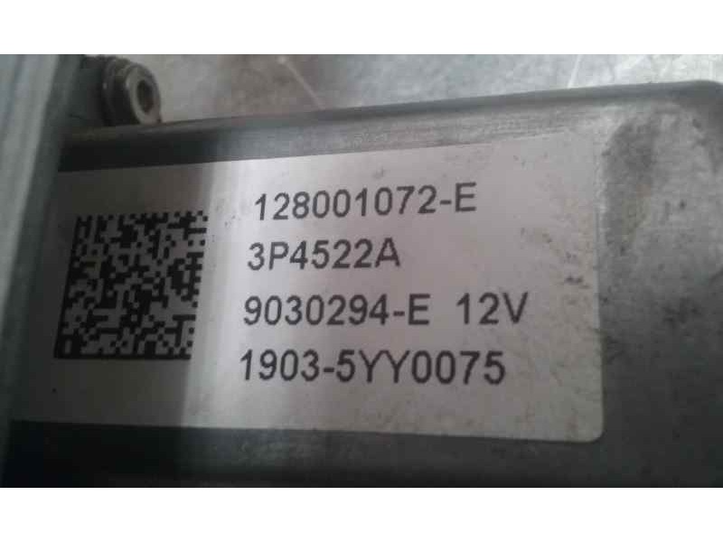 Recambio de elevalunas delantero izquierdo para dacia dokker ambiance referencia OEM IAM 128001072E 2 PINS ELECTRICO