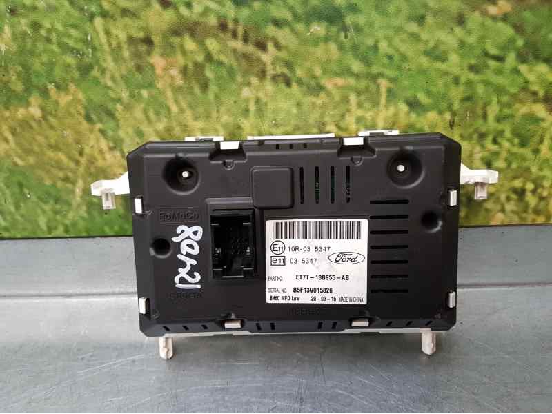 Recambio de pantalla multifuncion para ford fiesta (ccn) trend referencia OEM IAM ET7T18B955AB  