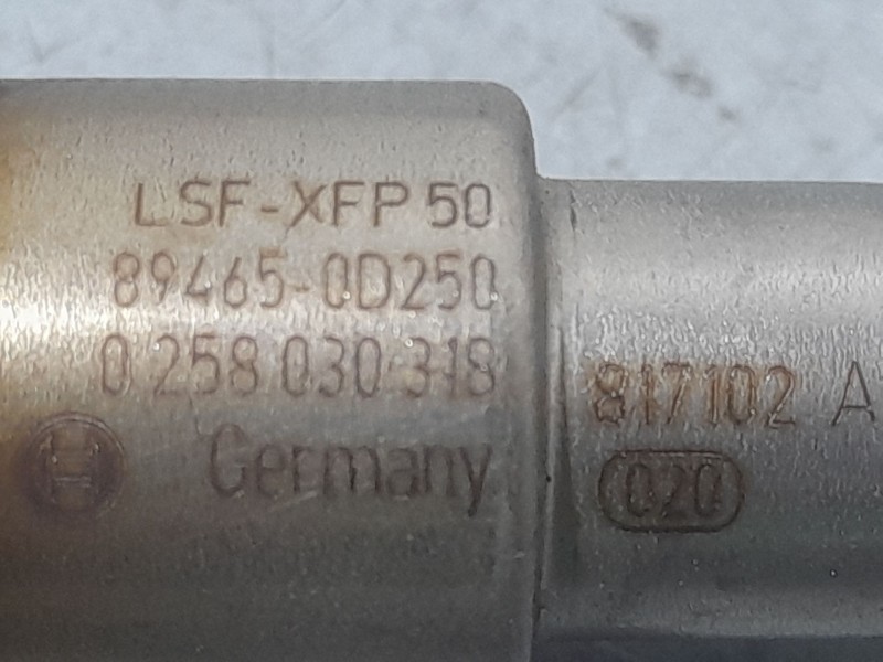 Recambio de sonda lambda para toyota yaris active referencia OEM IAM 0258030318 894650D250 