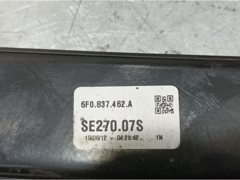 Recambio de elevalunas delantero derecho para seat ibiza (kj1) style referencia OEM IAM 6F0837462A  ELECTRICO 24 PINS