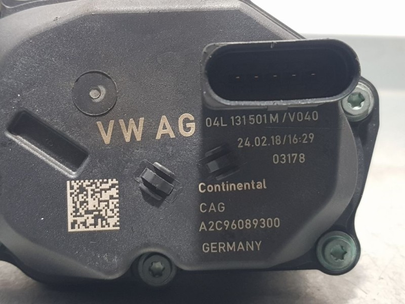 Recambio de caja mariposa egr para volkswagen touran (5t1) 1.6 tdi referencia OEM IAM 04L131501M A2C96089600 CONTINENTAL