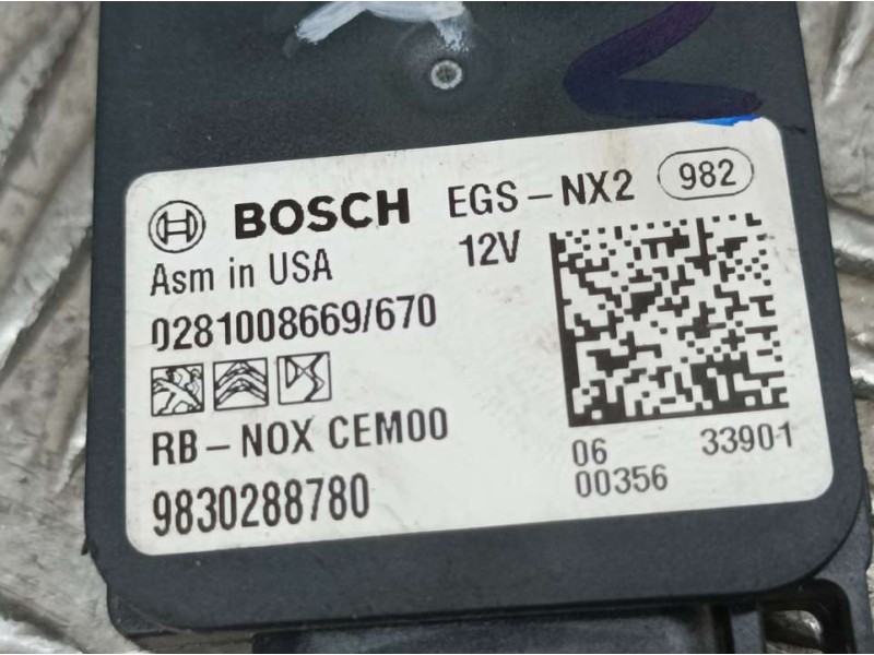 Recambio de sonda lambda para peugeot 308 allure referencia OEM IAM 9830288780 0281008669670 BOSCH