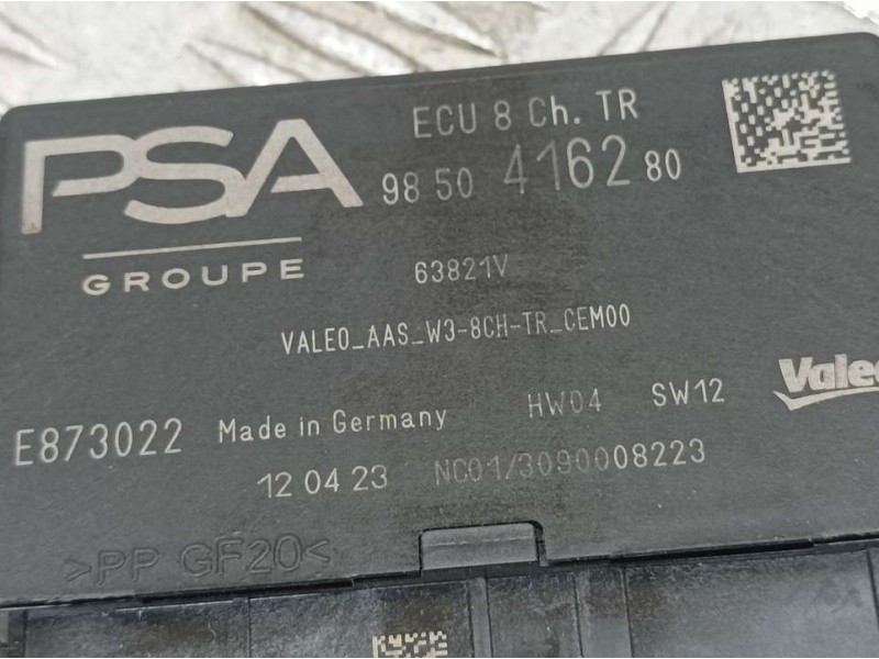 Recambio de modulo electronico para peugeot 308 allure referencia OEM IAM 9850416280 E873022 