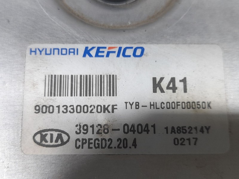 Recambio de centralita motor uce para kia rio iv (yb, sc, fb) 1.0 t-gdi 100 referencia OEM IAM 3912804041 90011330020KF KEFICO