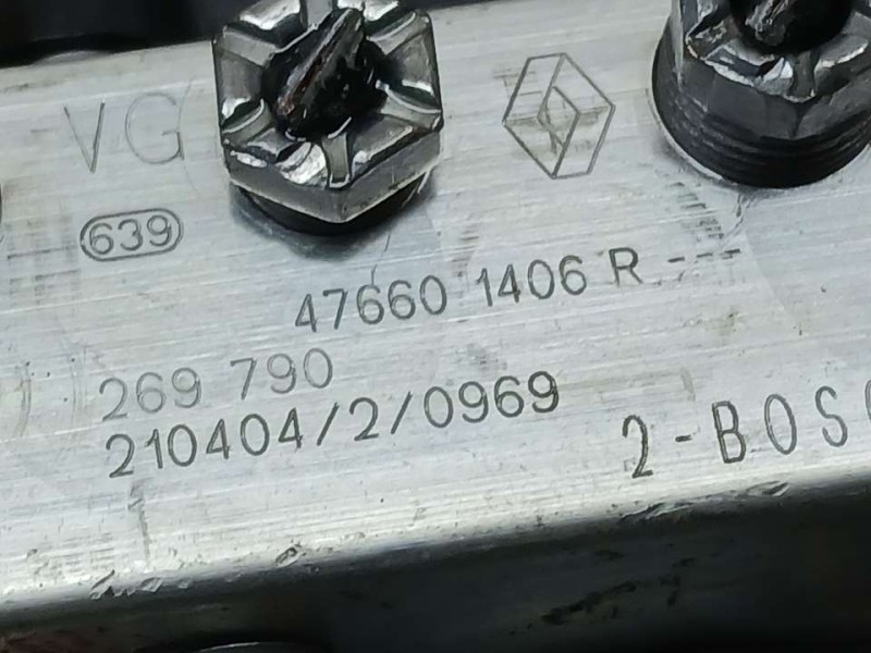 Recambio de abs para renault kangoo profesional referencia OEM IAM 476601406R 269790 